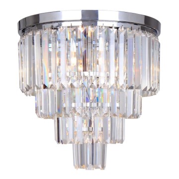 Zuma Line - Kristallen plafondlamp 5xE14/40W/230V chroom