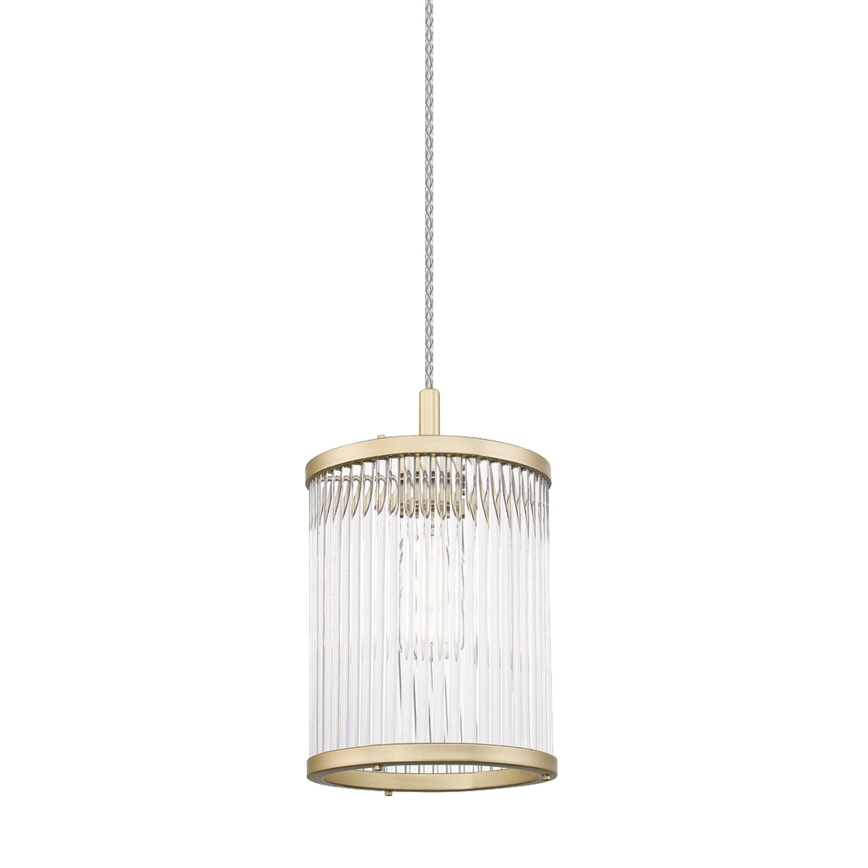 Zuma Line - Hanglamp aan een koord 1xE14/60W/230V goud