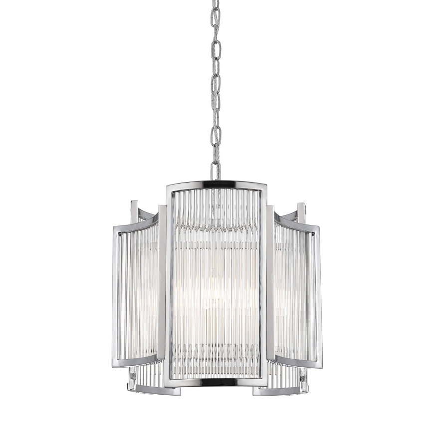 Zuma Line - Hanglamp aan een ketting 3xE14/60W/230V zilver