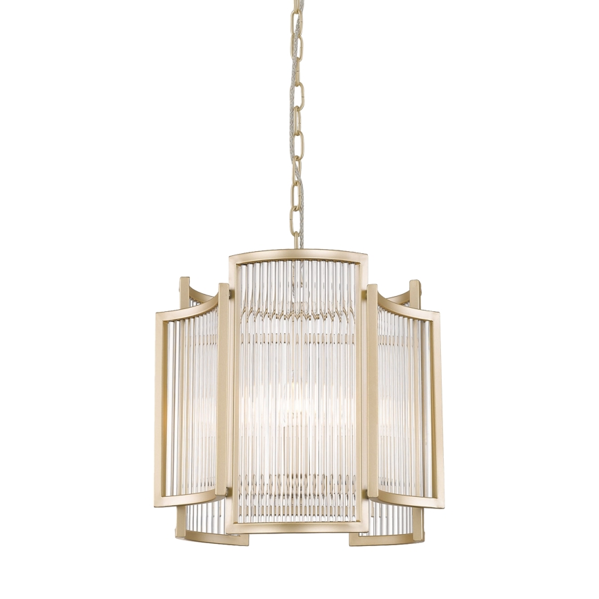 Zuma Line - Hanglamp aan een ketting 3xE14/60W/230V goud