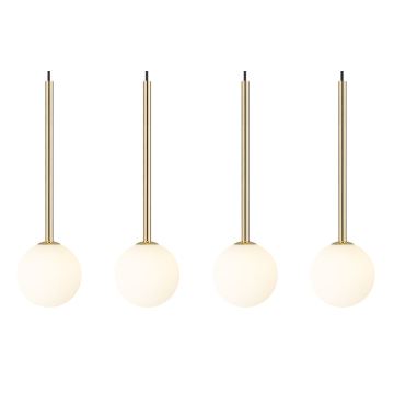 Zuma Line - Hanglamp aan een koord 4xG9/4W/230V goud