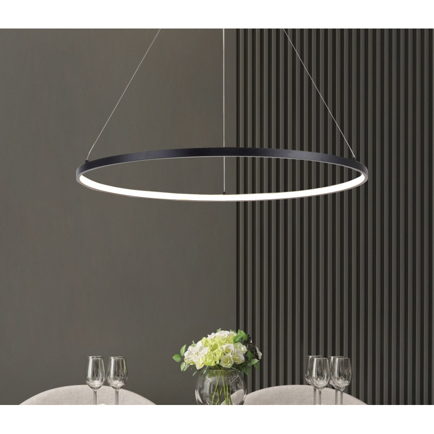 Zuma Line - LED Hanglamp aan een koord LED/32W/230V 3000/4000/6000K diameter 60 cm zwart