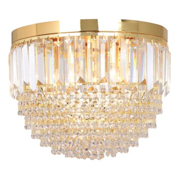 Zuma Line - Plafondlamp 5xE14/40W/230V diameter 40 goud