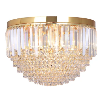 Zuma Line - Plafondlamp 7xE14/40W/230V diameter 50 goud
