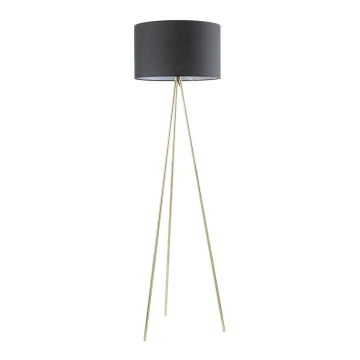 Zuma Line - Staande Lamp 1xE27/40W/230V zwart/goud
