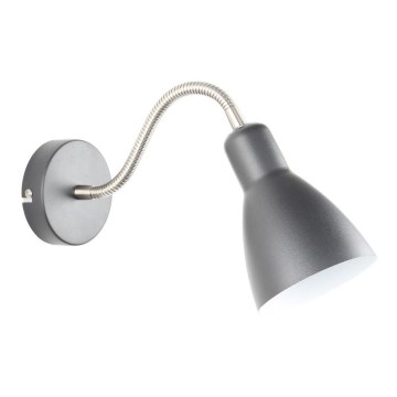 Zuma Line - Wandlamp 1xE27/40W/230V grijs